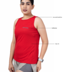 Active Comfort Vest - Women - Red